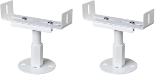 Pieds de radiateur en aluminium - Lot de 2 supports de sol réglables de 8 à 13 cm de hauteur - Design élégant - Anti-buée - Installation facile pour radiateurs en fonte