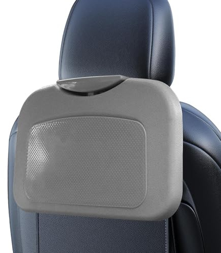 Rechory Car Back Seat Tray Table,Foldable Table for Car with Cup Holder | Automotive Backseat Desk Portable for Laptop Working Eating Travel Camping Road Trip Kids Dining RV