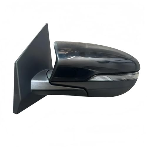 Specchietti Esterni Completi Gruppo Specchietto Retrovisore Laterale Con Fili Da 5/8 Per Hyundai I20 MK3 BC BI 2020-2024 Indicatori Direzione Specchietti Retrovisori(Nero,5pin left)