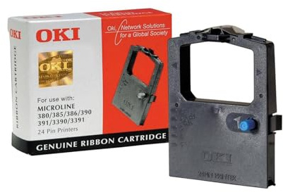 Original Nylonband OKI ML 390 09002309 - 1 - Schwarz