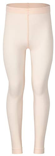 tanzmuster Kinder Ballett Strumpfhose Nina ohne Fuß und ohne Zwickel in rosa-apricot - 116-128