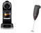 Nespresso De'Longhi EN167.B Citiz Kaffeekapselmaschine, mit Hochdruckpumpe & Bomann® Milchaufschäumer | elektrischer Milchaufschäumer mit Soft Touch-Gehäuse