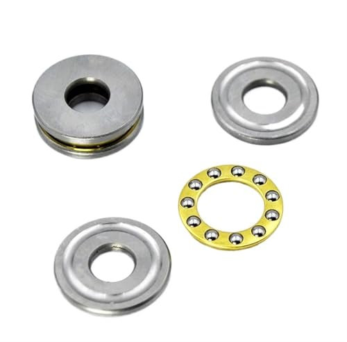 KE88FENG 5 stücke for F8-22M Mini Axial-kugellager 7 f8 22m 11 Kugeln 8 * 22 * 7mm Innen Durchmesser 8mm Flugzeug Planar Miniatur Axial Kugellager