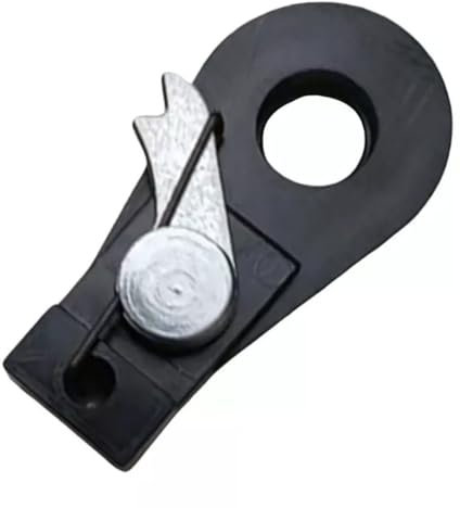 FiTspi Parti di ricambio per ombrellone da esterno, meccanismo di inclinazione di ricambio per ombrellone da giardino per feste in giardino, accessori per ombrelloni da balcone, Nero