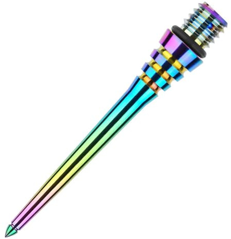 ONE80 Dart Titanium Steel Tip Schraubspitzen hochwertige Wechselspitzen Conversion Point Titan für maximale Haltbarkeit
