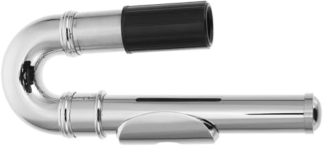Toddmomy Practical Manual Head Silver Flute Mouthpiece High Durability Nickel and Silver Plated Material Suitable for Musical Instrument Accessories