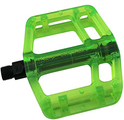 NC-17 Sudpin Zero Pro / Kunststoff Plattform Pedale / Fahrrad Pedale MTB und BMX / Kugellager + Cr-Mo Achse / widerstandsfähig, super leicht / feste Pins