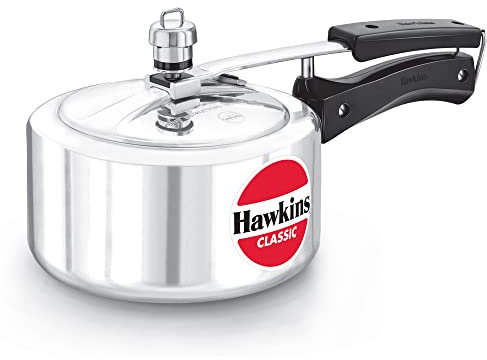 Hawkins Classic Pressure Cookers (2 Litre), Aluminium