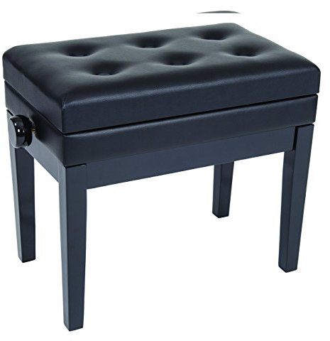 Kinsman KPB10BK Klavierbank schwarz