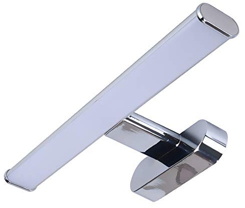 Trango 2246 LED Spiegelschrank-Leuchte 8 Watt 4000K neutral-weiß Badleuchte Schrank-Beleuchtung Schminkspiegel Bilderleuchte