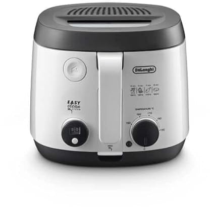 De'Longhi Traditionelle Fritteuse, 2 l und 1,5 kg Fassungsvermögen FS3053