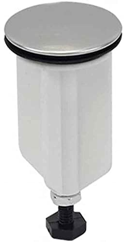 Vetrineinrete® Tappo piletta Universale di Scarico Lucido per Bagno lavabo lavandino Bidet 40 mm