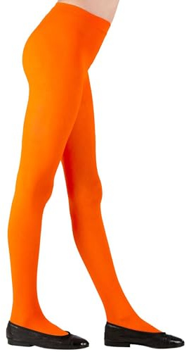 W WIDMANN MILANO Party Fashion - Collants rayés pour enfants | Accessoires de déguisement pour sorcières, coccinelles, abeilles, costumes d'elfes, carnaval et déguisements