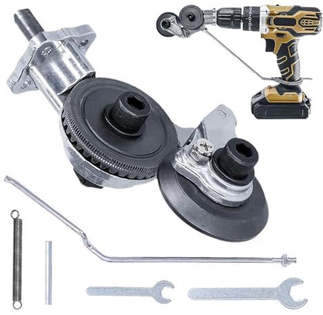 Xiciki Electric Drill Plate Cutter, Metal Nibbler Drill Attachment for Fast and Precise Cutting of Iron, Steel, Copper, Aluminum