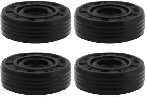 4PCS Paraolio Albero TC 6x16x5mm Guarnizione in Gomma Nitrilica NBR per Alberi Motore Camme Differenziali Ammortizzatori