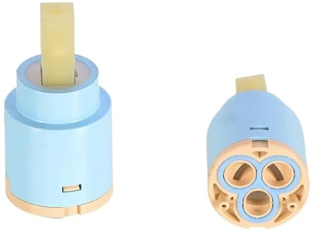 Mischbatterie Kartusche, Ersatzventile, Keramik, 30 mm Keramikschaft, Scheibenkartusche, Wassermischbatterie, inneres Steuerhahnventil for Wasserhahn, Ersatzteil aus PP-Kunststoff