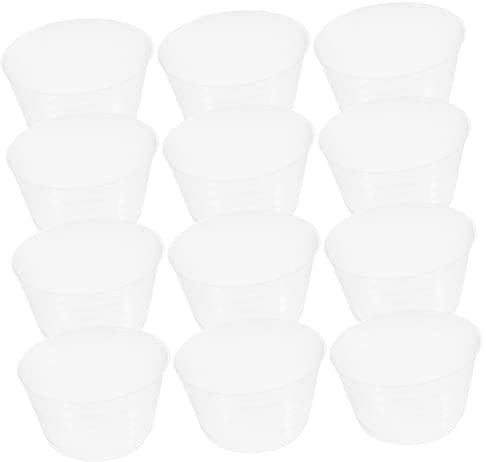 VANZACK Platillos para Macetas de Plástico 12 Piezas, Impermeables