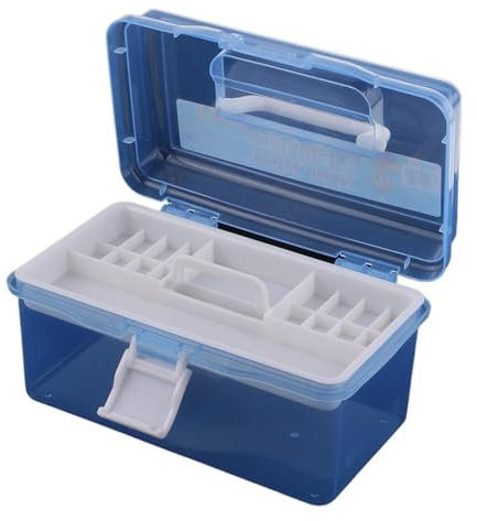 Nähkästchen Nähen Box Schicht Kunststoff Nähen Malerei Werkzeug Box Halter Lagerung Fall Organizer Nähen Körbe