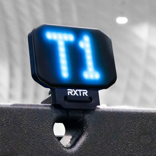 QUICKPLAY RXTR Reaktionslicht – Smartes Fußball-Trainingsgerät | Blinkende Zielansagen, Live-Ergebnisanzeige, integrierte Bohrmodi, keine Telefon-App erforderlich, USB-C-wiederaufladbar