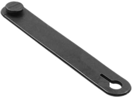 Fascette stringicavo per moto, organizer per cinghie in gomma, supporto elastico, impugnatura antiscivolo a pressione, cinghia di fissaggio riutilizzabile, per moto, auto, casa, 1 x 9 cm, nero, 10