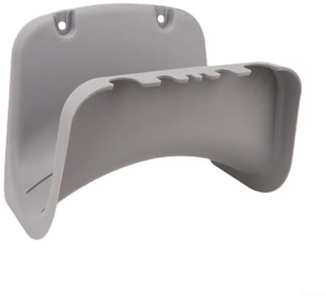 Tuyau de rangement mural de 30 m, parfait pour organiser le matériel de lavage de jardin et de voiture (gris)