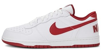 Nike Homme Big Low, White Gym Red, 43 EU