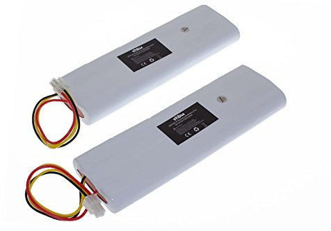 vhbw 2X Akku kompatibel mit Husqvarna Automower 220AC, G2 2004-2006, 230ACX, Solar Hybrid, 210C, 260ACX, SH, 210AC Rasenmäher (4500mAh, 18V, NiMH)