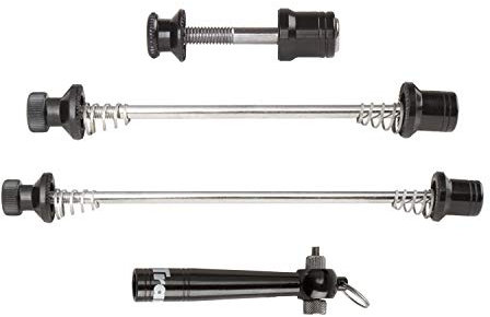 TranzX Schnellspanner-Set mit Spezialschlüssel als Diebstahlschutz