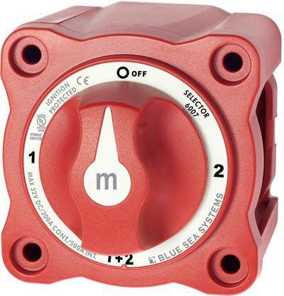 BlueSea BS 6007 Zweikreis-Batterieschalter