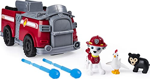Paw Patrol Rettungsfahrzeuge, 2-in-1 Spielset und Polizeikwagen für Kinder ab 3 Jahren, Mehrfarbig
