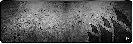 Corsair MM300 PRO Tapis de Souris Gaming, Tissu Résistant aux Éclaboussures Premium (Surface de 93 cm sur 30 cm, Textile Micro-Maille, Caoutchouc Épaisse 3 mm, Base Antidérapante) Élargi, Noir/Gris CH-9413641-WW