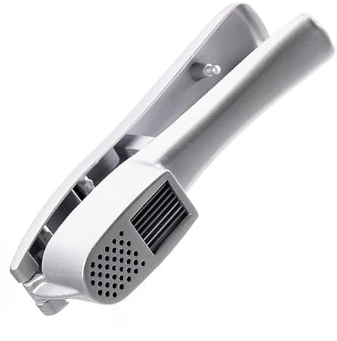 Knoblauchpressen 2 in 1 Knoblauchpresse Scheibe Zerkleinerungsmaschine - Aluminium Knoblauch Ingwer Mincer und Slicer Küche Kochwerkzeuge
