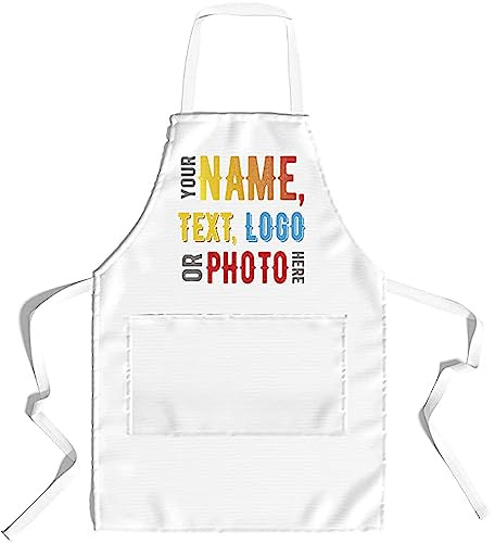lepni.me Premium Kochschürzen | Kochen Backen Grillen für Haus und Restaurant | Schürzen mit Doppeltasche für Damen und Herren | Küchenschürze