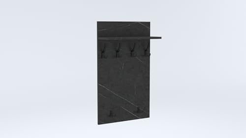 AKKE Garderobenpaneel, Wandgarderobe, PVC Maxi, Trockener Stein, 100cm x 60 cm