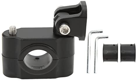 1 Paire Supports de Projecteur de Moto, Support de Montage de Lumière de Moto à Rotation de 360 ​​degrés, Support de Montage de Clips de Phare LED de Moto en Alliage D'aluminium