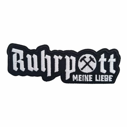 Spaß Kostet Aufnäher Aufbügler Patch Ruhrpott Meine Liebe Ruhrgebiet Pott Duisburg Schalke