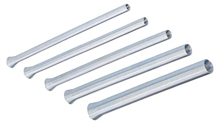 Set di Tubi Curvi Flessibili a Molla per Piegatrice 5 Pezzi Accessori di Piegatura per Accessori Professionali per Tubi in Alluminio di Rame