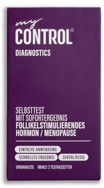 my Control Diagnostics Selbsttest mit Sofortergebnis Menopause Test - FSH/Menopause - Einfaches Teste für Zuhause