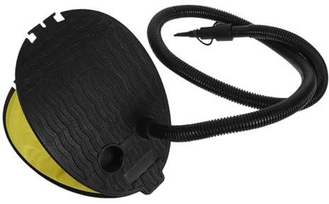 SOIMISS Luftmatratze Mit Fußpumpe Balgfußpumpe Fußluftpumpe Für Camping Ballon Schlafen Mit Adaptern Für Die Meisten Ventilarten Leicht Zu Tragen Und Aufzubewahren
