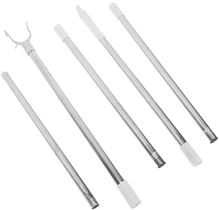 Cabilock Barra De Armario Tendedero Ajustable Soporte Desmontable Para Secar Ropa