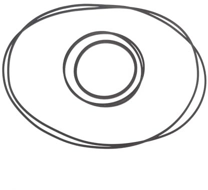 Correa de goma de repuesto para Aiwa NSX330 Audioed que mejora la durabilidad y suaviza el juego de correas de transmisión de repuesto