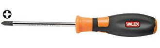 Valex cacciavite punta phillips a croce con punta magnetica misure 1 x 4,5 x 75