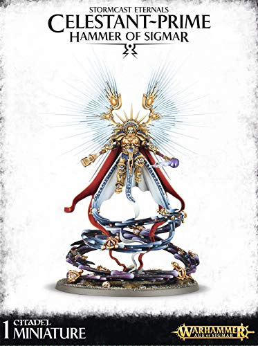GAMES WORKSHOP 99120218001 Celestant-Prime Hammer of Sigmar Tisch- und Miniatur-Gaming