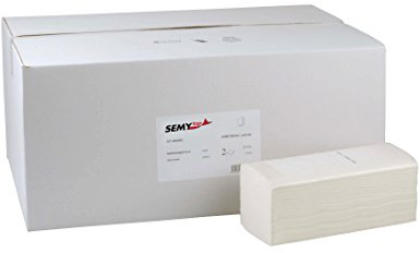 ST-88060 Papierhandtuch ZZ-Falz 25x21cm 2 lagig hellgrau 4000 Blatt