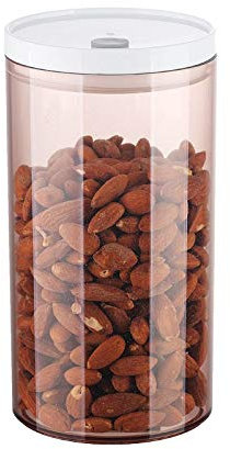 Vorratsdosen Set Glas Küche Storage Jar, große Kapazität Airtight Kaffeebohnen Food Container Küche Lebensmittelbehälter mit Edelstahldeckel for Lagerung große und kleine Speisen GCSQF