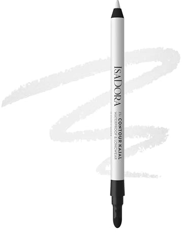 IsaDora The Contour Kajal - Vattenfast, Rikt Pigmenterad Kajalpenna Simply White