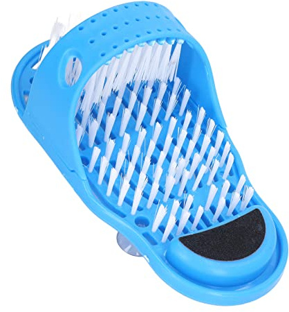 Nettoyant pour les Pieds Simple, Matériau PVC, élimine les Peaux Mortes, Tapis de Douche, Effet de Massage avec Ventouses, pour Salle de Bain