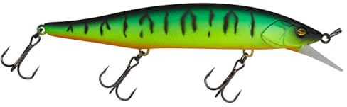 Illex Wobbler RV Minnow 110 SP Jerkbait 11 cm 16,3 g Schwebend für Hecht, Zander, Barsch & Schwarzbarsch Hardbait Kunstköder RV Minnow Serie aus Japan