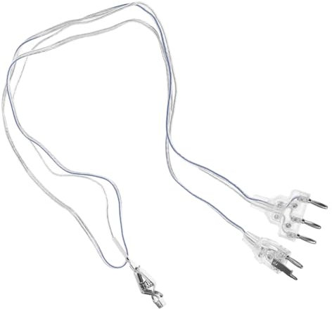 KOMBIUDA Zaunfolien Handdraht Transparent Leitfähiges Anschlusskabel Für Fechtmasken Universelle Zaunfolien Ausrüstung Für Florett Und Säbel Fechtsport Zubehör Für Training Und Wettkampf