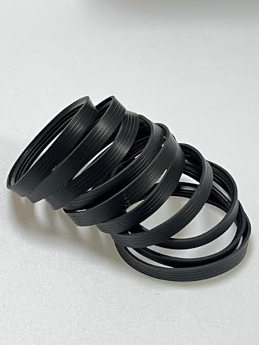 10 Stk. Dichtungen D80 mm Silikon Dichtungen für Rauchrohr Pelletöfen max. 200° (D 100 mm H 12 PZ10)